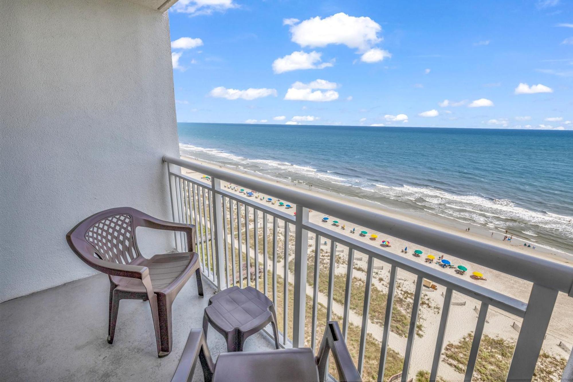 Oceanfront Condo Camelot By The Sea Myrtle Beach Exterior foto